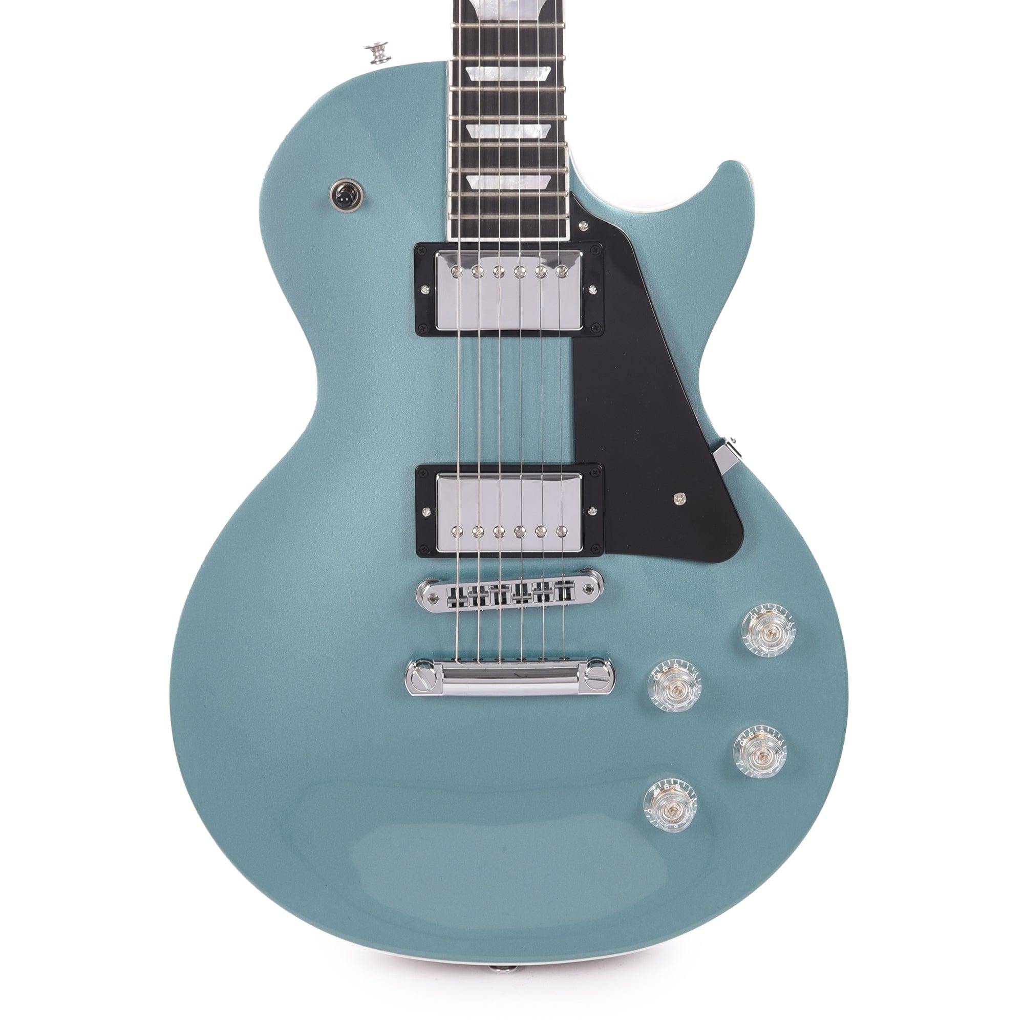 Gibson Modern Les Paul Modern Faded Pelham Blue Top – Chicago Music Exchange