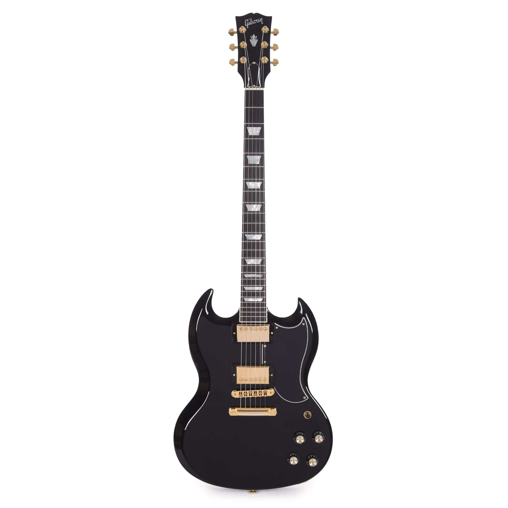 Gibson USA SG Modern Ebony w/Gold Hardware Electric Guitars / Solid Body