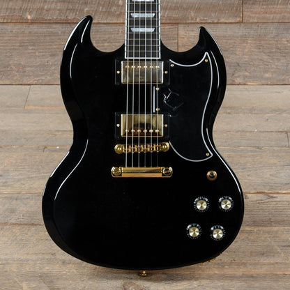 Gibson USA SG Modern Ebony w/Gold Hardware Electric Guitars / Solid Body