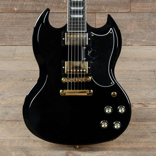 Gibson USA SG Modern Ebony w/Gold Hardware Electric Guitars / Solid Body