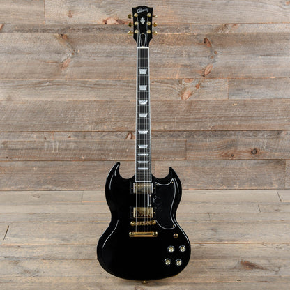 Gibson USA SG Modern Ebony w/Gold Hardware Electric Guitars / Solid Body