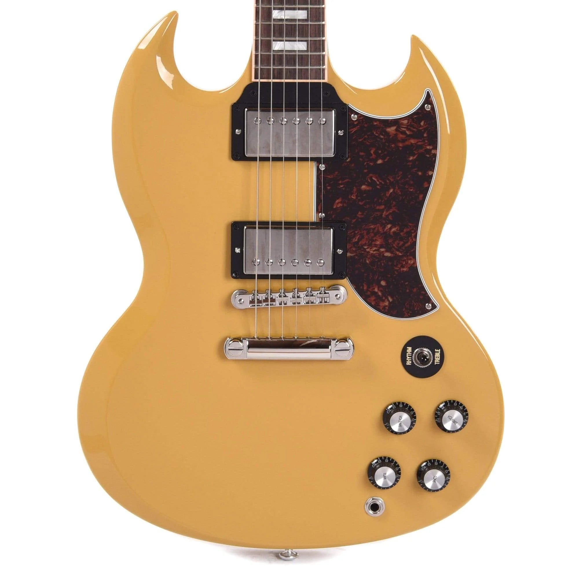 Gibson USA SG Standard Gloss Yellow w/Tortoise Pickguard & T-Type