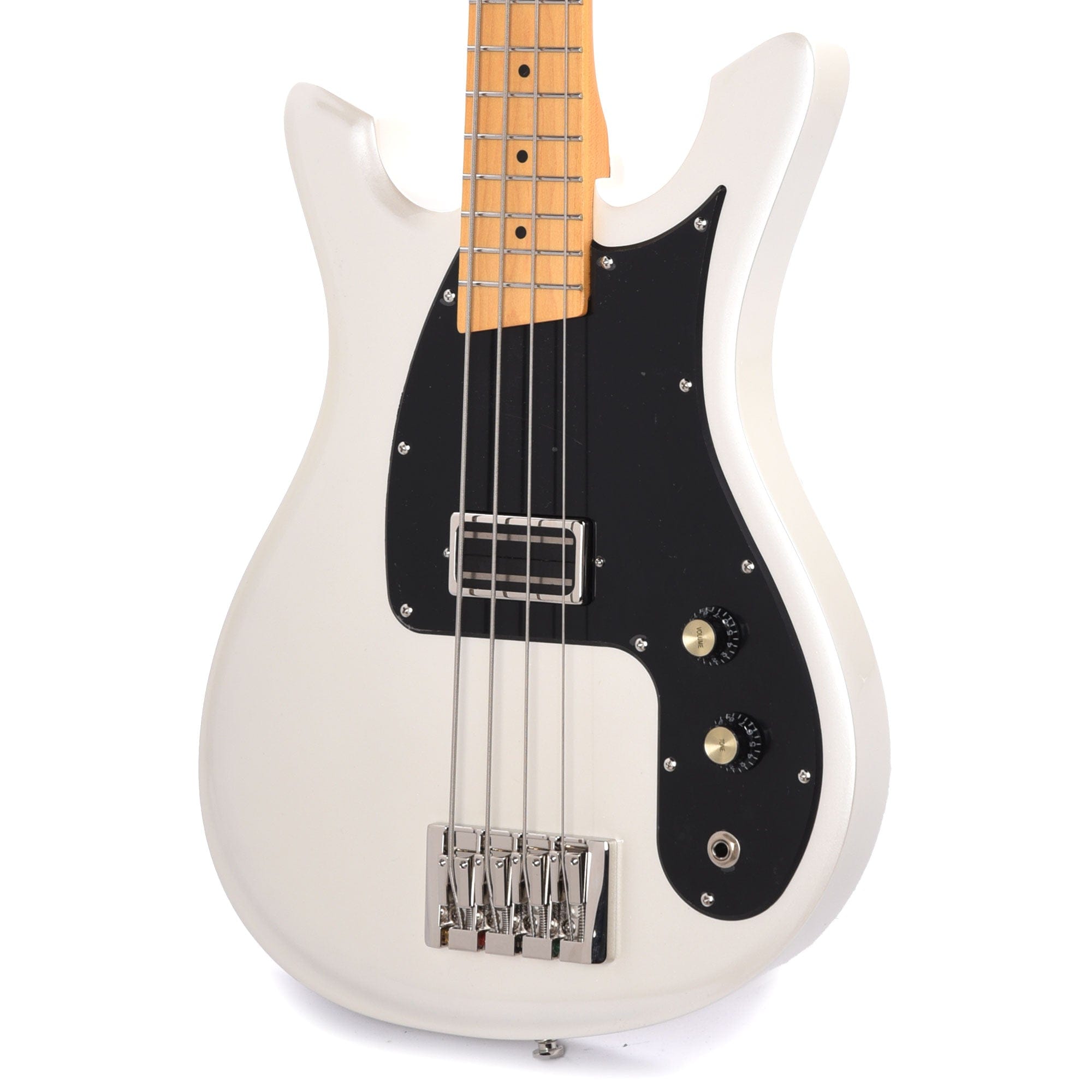 GCI Deconstructivist Bass Gloss Pearl White Bass Guitars / 4-String