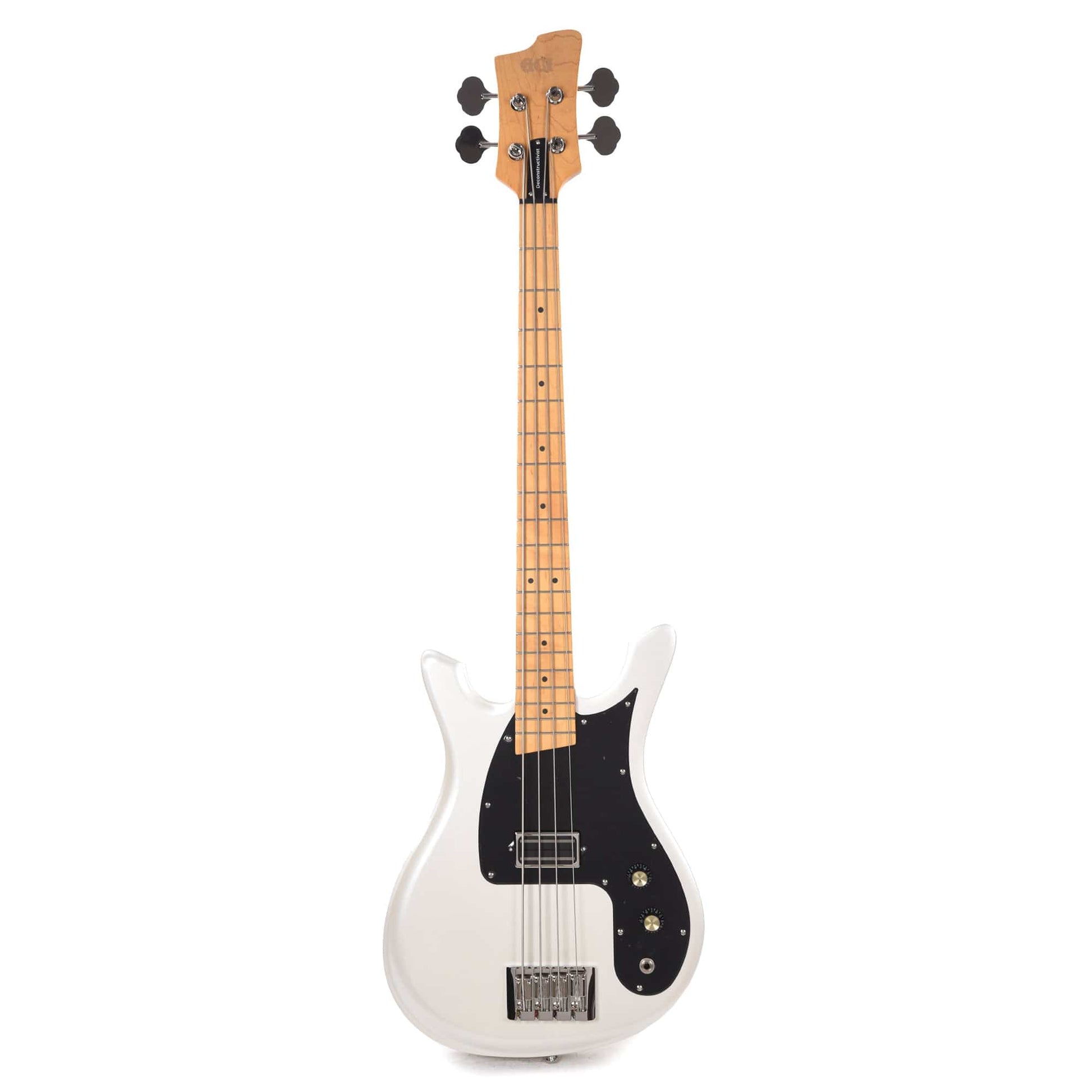 GCI Deconstructivist Bass Gloss Pearl White Bass Guitars / 4-String