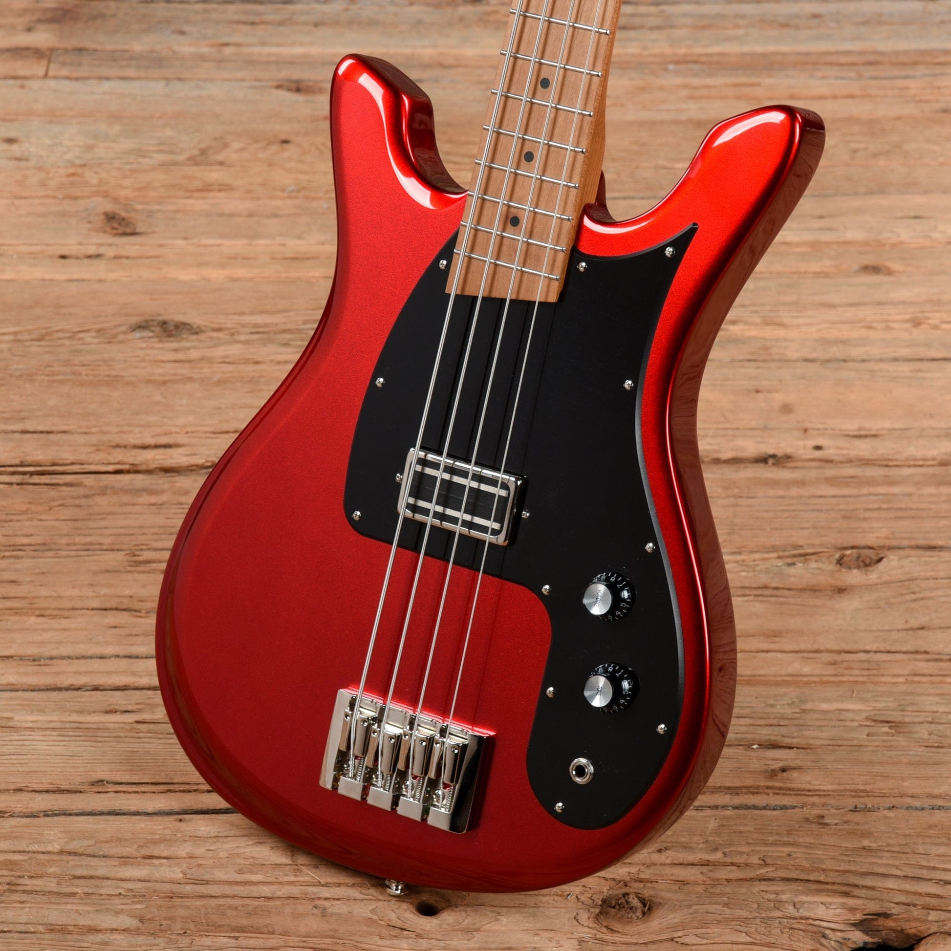 God City Instruments Deconstructivist Bass Red Bass Guitars / 4-String