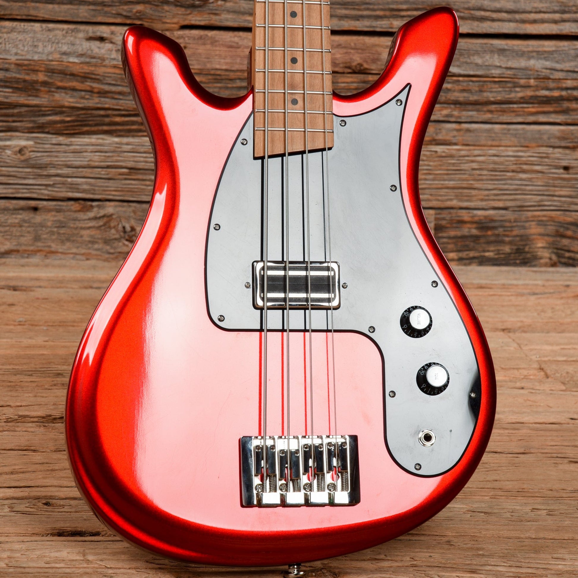 God City Instruments Deconstructivist Bass Red Bass Guitars / 4-String