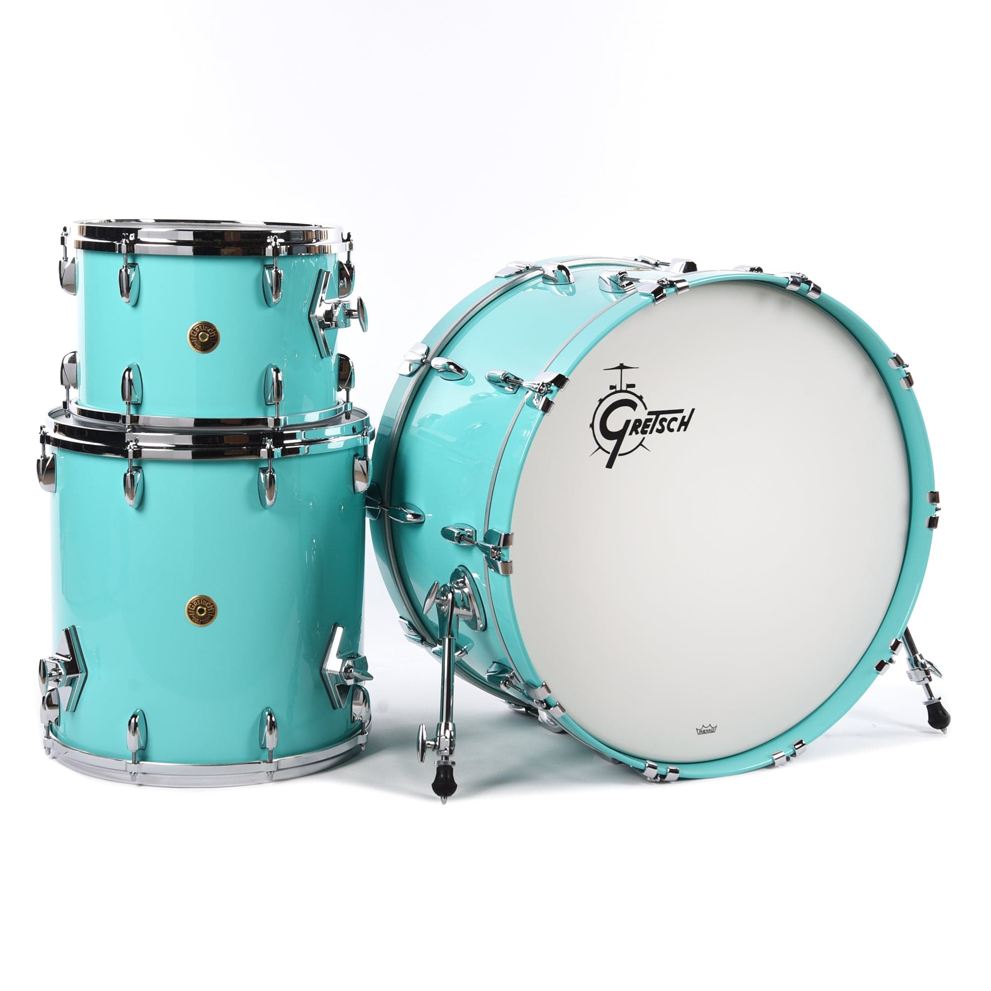 24x12 3 unitats. Kit de bateria Seafoam Green Gloss24x12 3 unitats. Kit de bateria Seafoam Green Gloss  