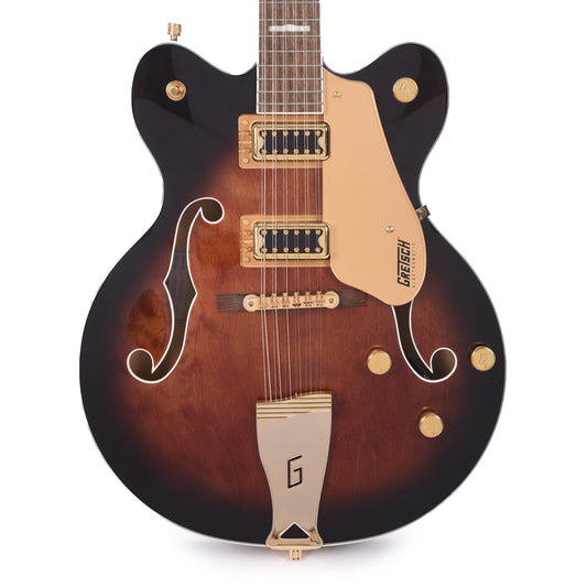 Gretsch G5422G 12-String Electromatic Hollow-Body Double Cut Single Barrel Burst Electric Guitars / Hollow Body