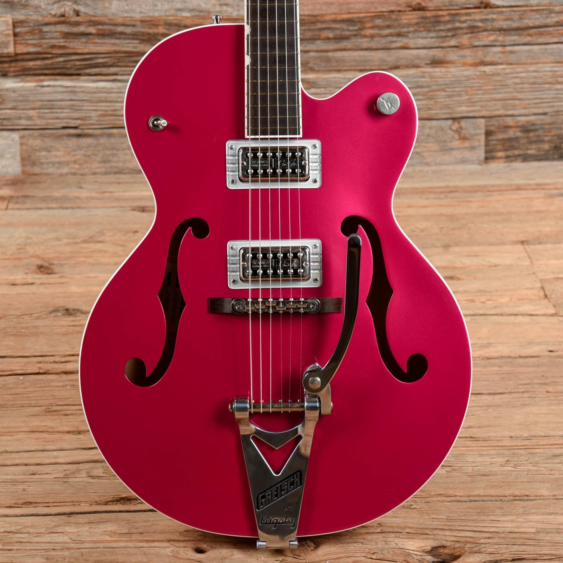 Gretsch G6120T-HR Brian Setzer Signature Hot Rod Candy Magenta 2019 Electric Guitars / Hollow Body