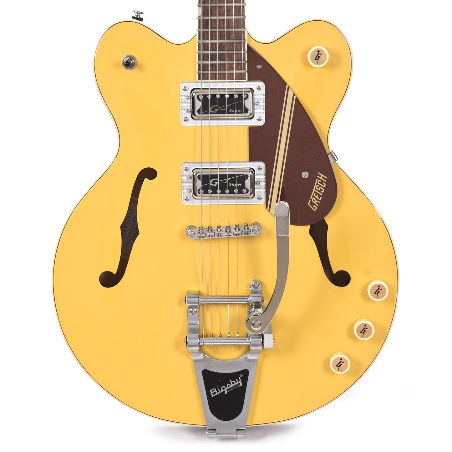 Gretsch G2604T Limited Edition Streamliner Rally II Center Block with Bigsby Two-Tone Bamboo Yellow/Copper Metallic Electric Guitars / Semi-Hollow