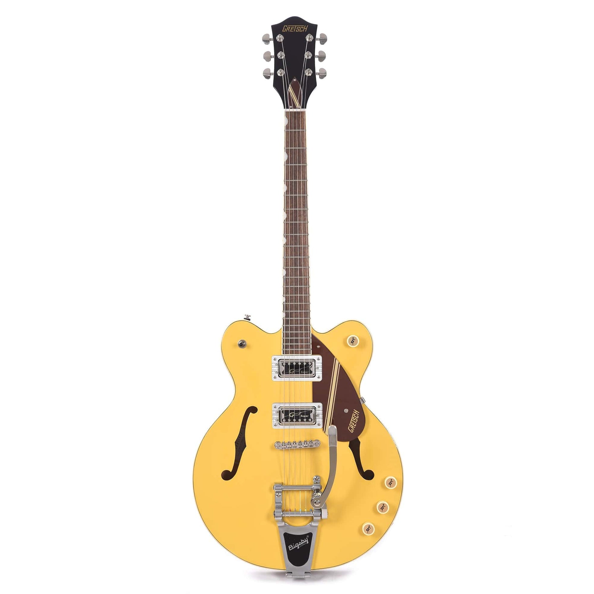 Gretsch G2604T Limited Edition Streamliner Rally II Center Block with Bigsby Two-Tone Bamboo Yellow/Copper Metallic Electric Guitars / Semi-Hollow