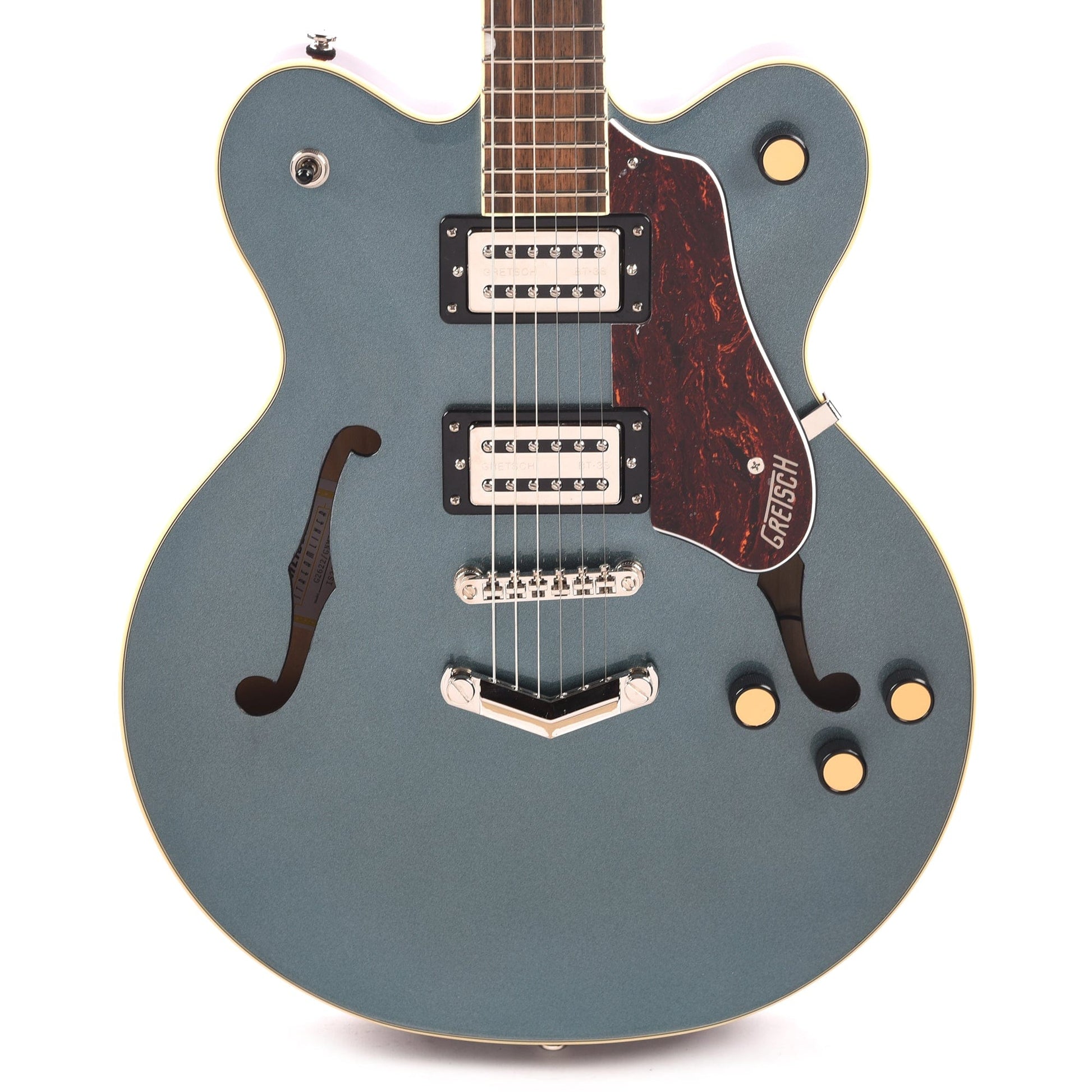 Gretsch G2622 Streamliner Center Block Double-Cut w/V-Stoptail Gunmetal Electric Guitars / Semi-Hollow