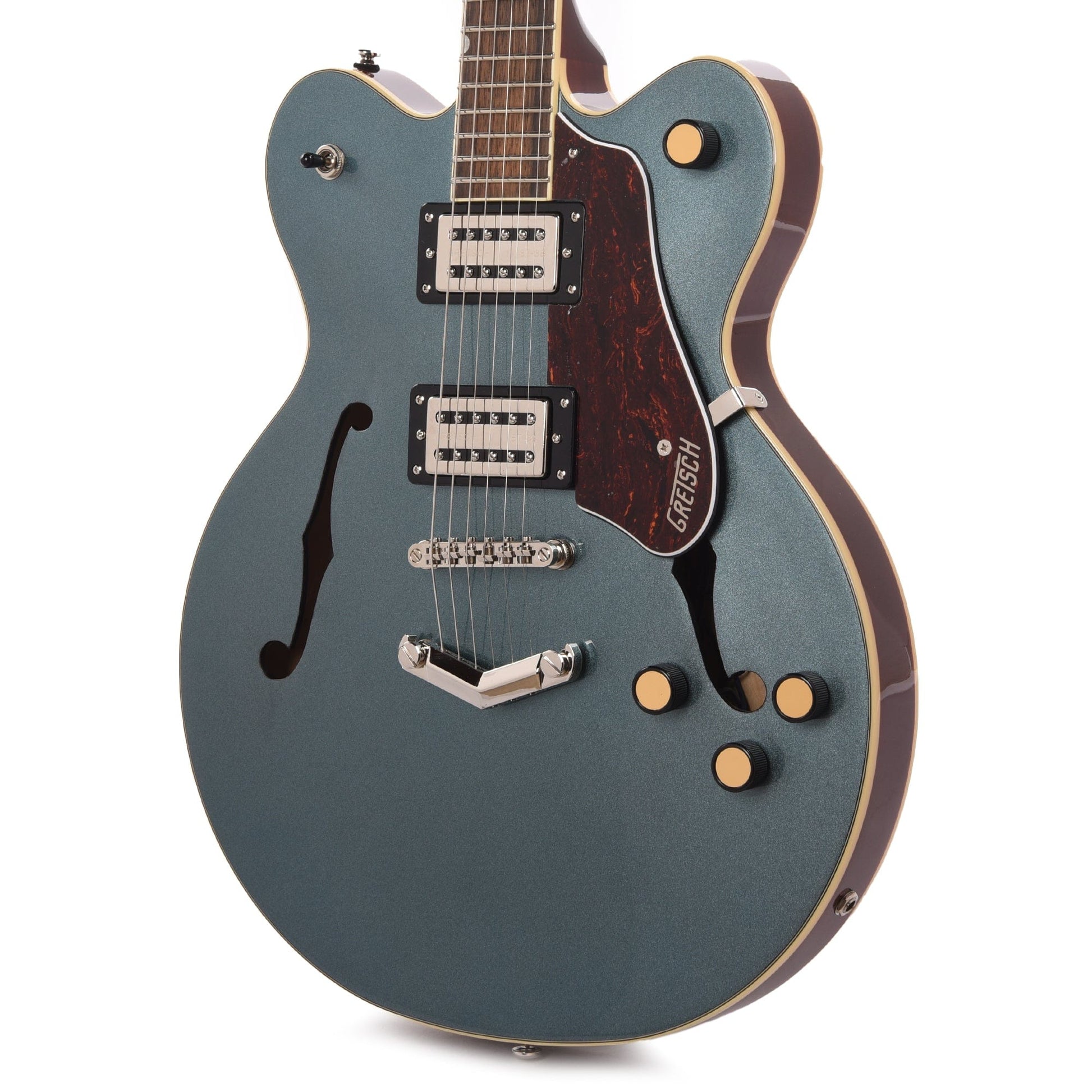 Gretsch G2622 Streamliner Center Block Double-Cut w/V-Stoptail Gunmetal Electric Guitars / Semi-Hollow