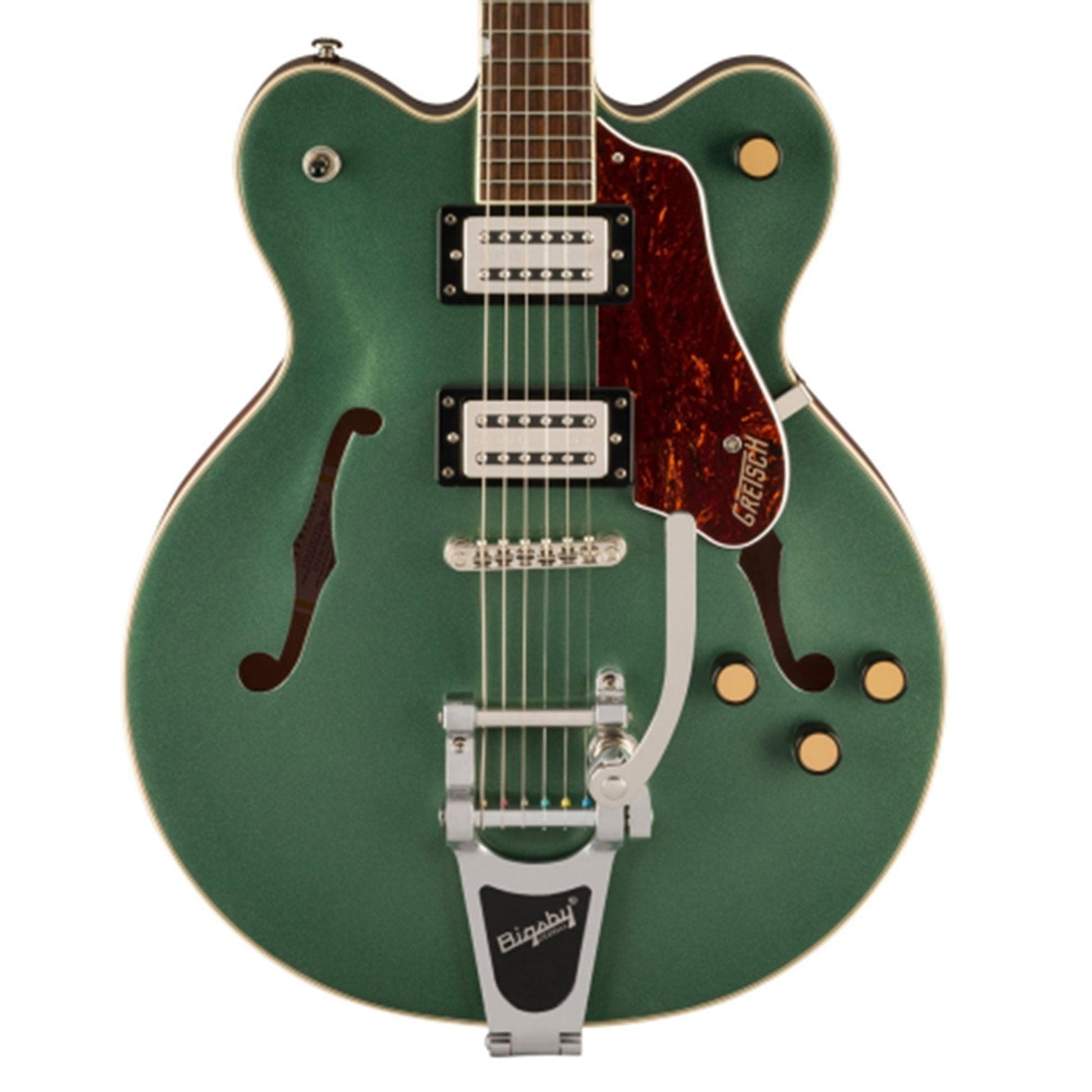 Gretsch G2622T Streamliner Center Block Double-Cut w/Bigsby Steel Olive Electric Guitars / Semi-Hollow