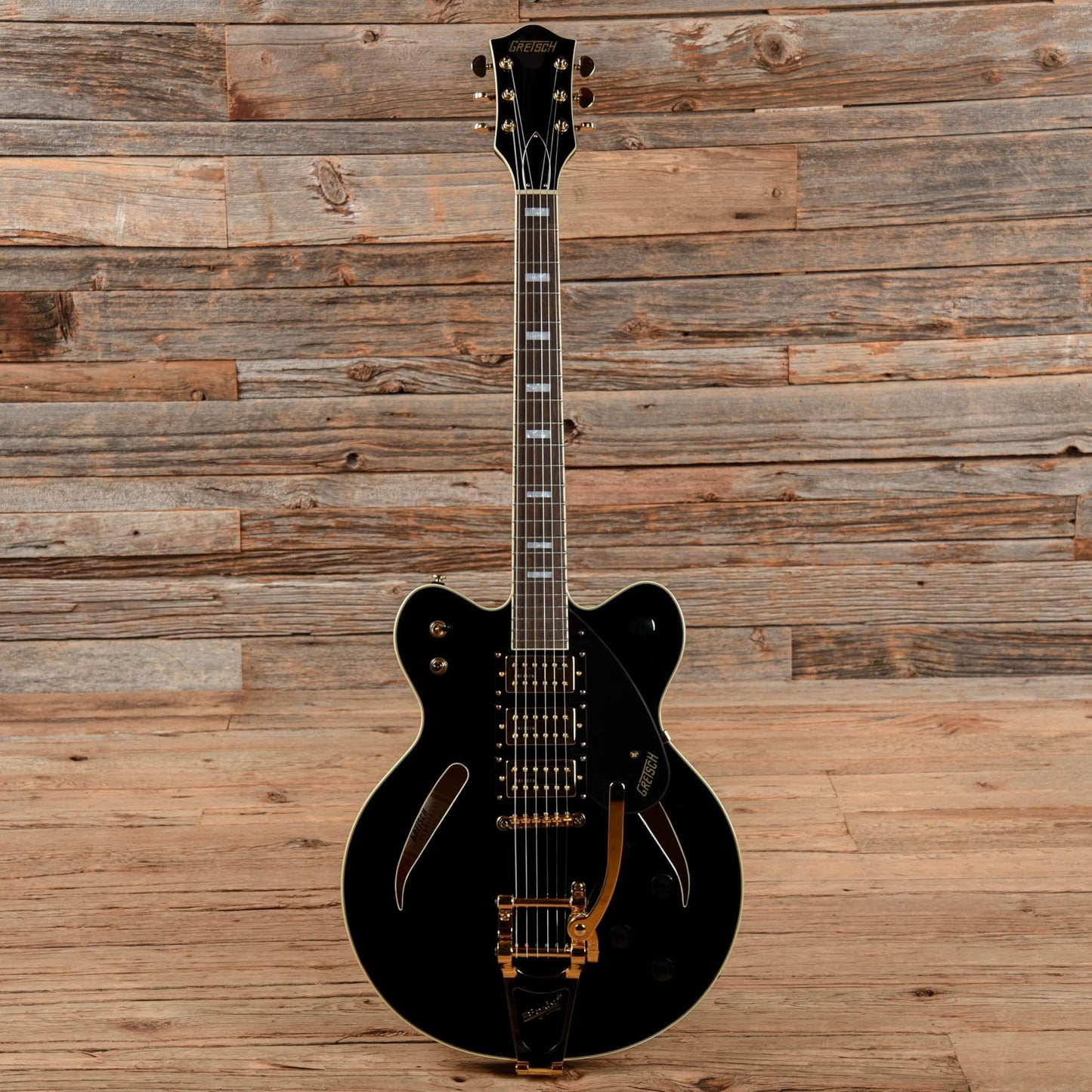 Gretsch G2627TG Streamliner Center Block 3-Pickup Black 2021 Electric Guitars / Semi-Hollow