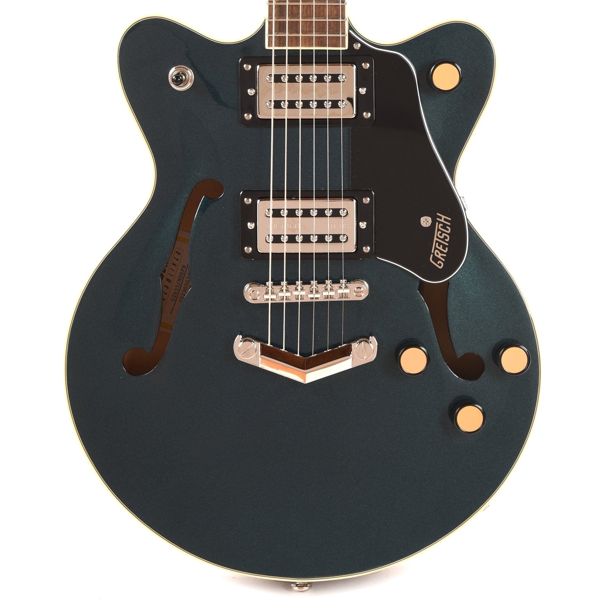 Gretsch G2655 Streamliner Center Block Jr. Double-Cut w/V-Stoptail Midnight Sapphire Electric Guitars / Semi-Hollow