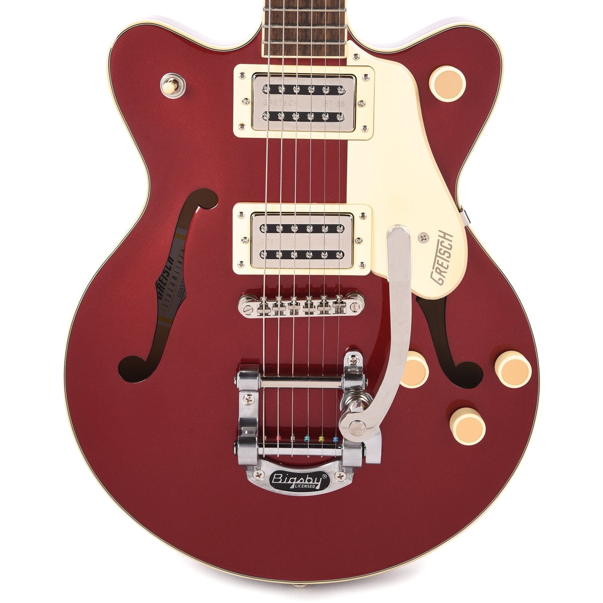 Gretsch G2655T Streamliner Center Block Jr. Double-Cut w/Bigsby Brandywine Electric Guitars / Semi-Hollow