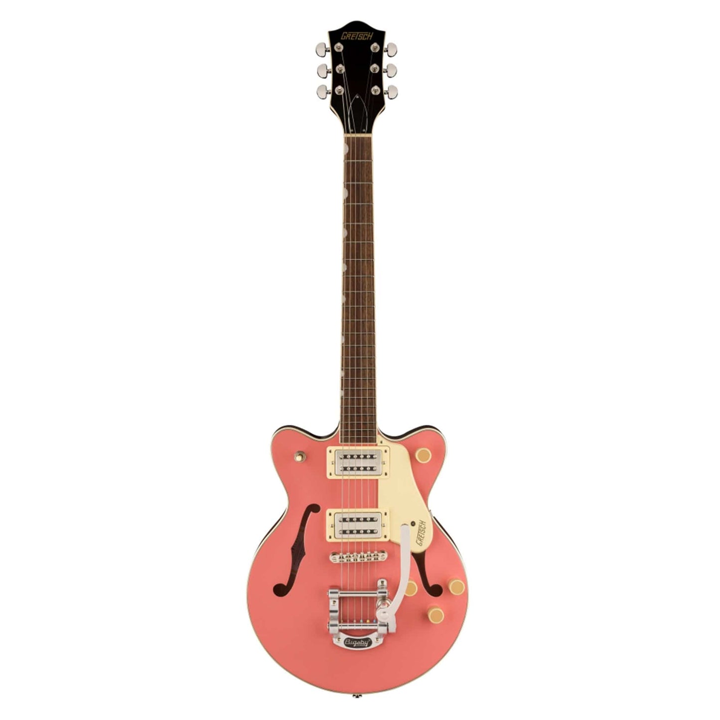 Gretsch G2655T Streamliner Center Block Jr. Double-Cut w/Bigsby Coral Electric Guitars / Semi-Hollow