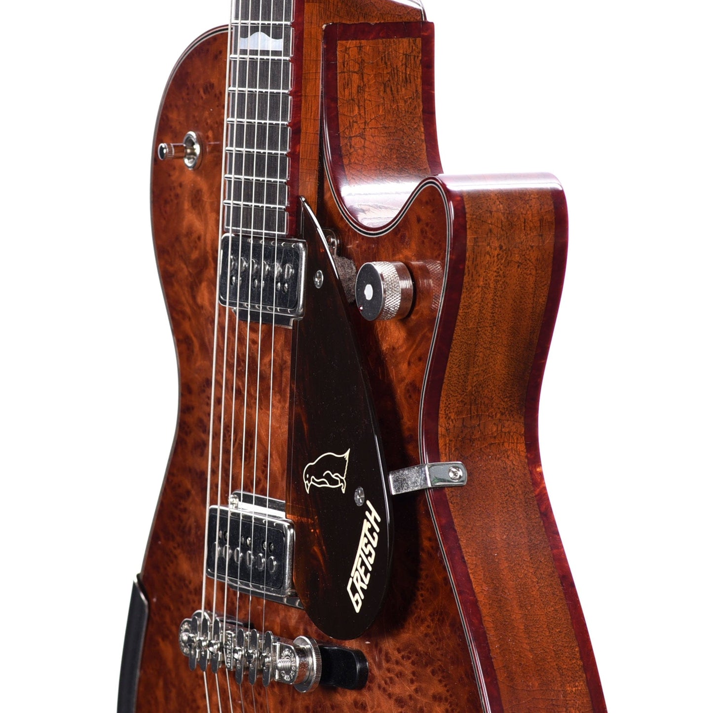 Gretsch Custom Shop G6134-55 1955 Penguin Redwood Burl w/Duncan Dyno Dynasonics Master Built by Chad Henrichsen Electric Guitars / Solid Body