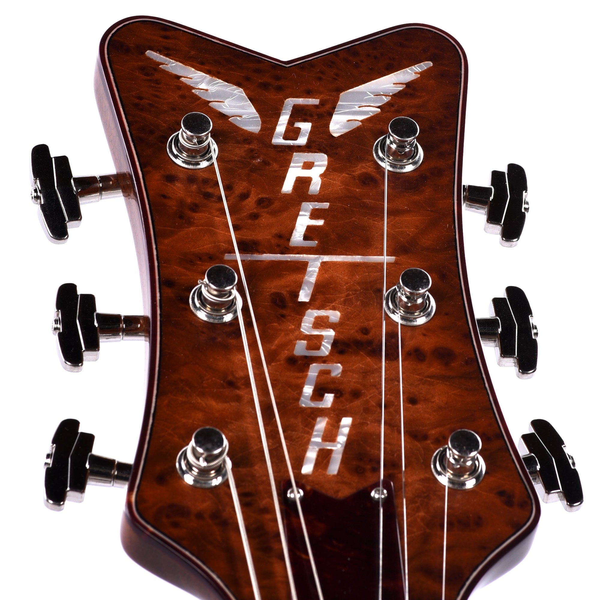 Gretsch Custom Shop G6134-55 1955 Penguin Redwood Burl w/Duncan Dyno Dynasonics Master Built by Chad Henrichsen Electric Guitars / Solid Body