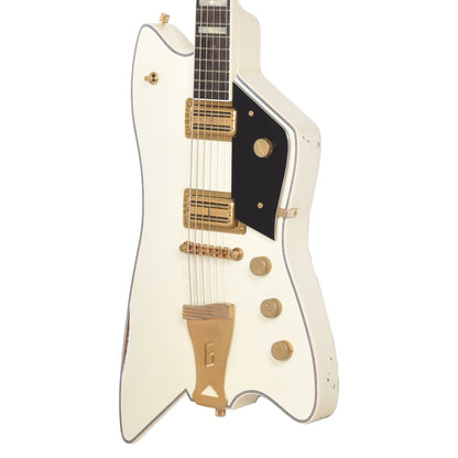 Gretsch Custom Shop G6199-CB Caddy Bo Baritone Relic Aged Olympic White Master Built by Chad Henrichsen Electric Guitars / Solid Body