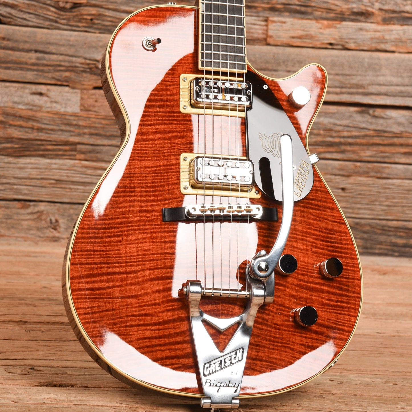 Gretsch G6130T Sidewinder Bourbon Flame 2023 Electric Guitars / Solid Body