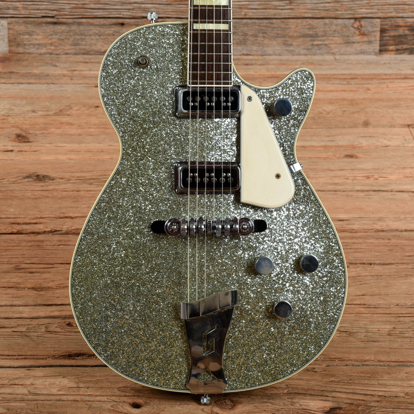 Gretsch Sparkle Jet Silver Sparkle 1955 Electric Guitars / Solid Body