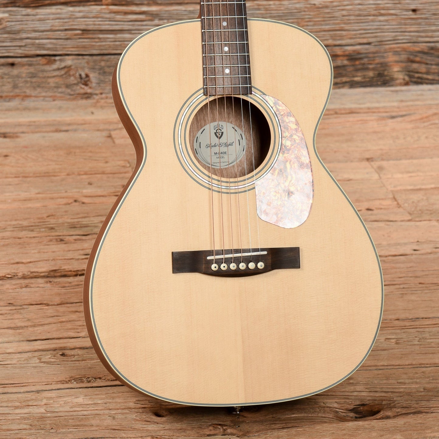 Guild Westerly Collection M-240E Natural Acoustic Guitars / Concert