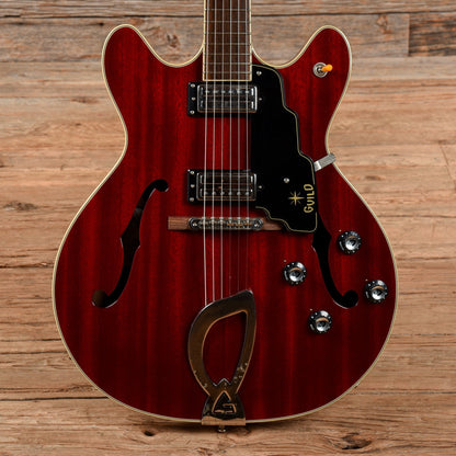 Guild Newark St Collection Starfire IV Cherry Electric Guitars / Semi-Hollow