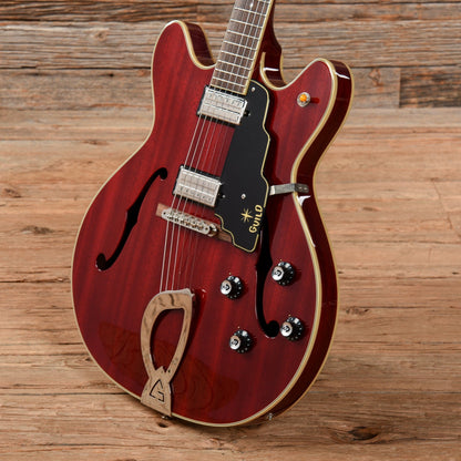 Guild Newark St Collection Starfire IV Cherry Electric Guitars / Semi-Hollow