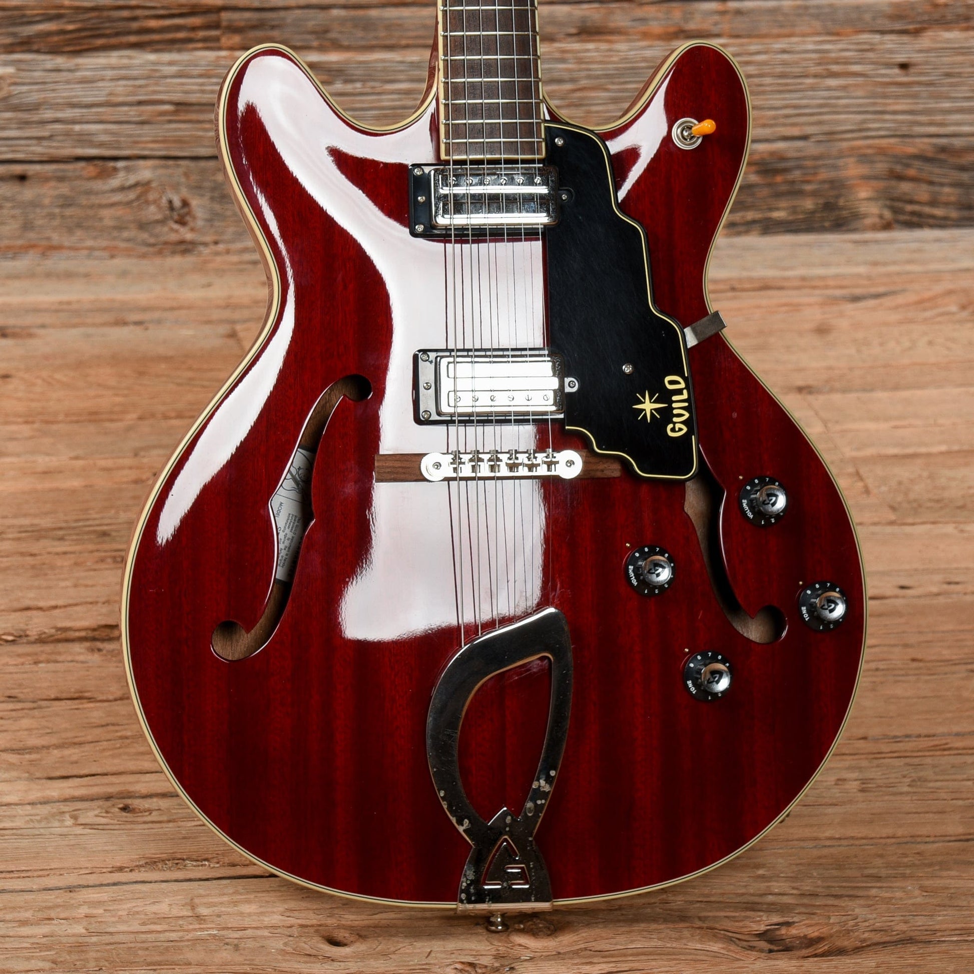 Guild Newark St Collection Starfire IV Cherry Electric Guitars / Semi-Hollow