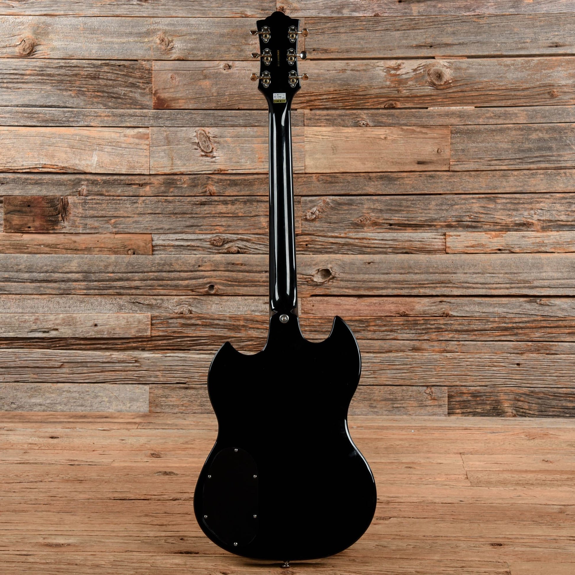 Guild Newark St. Collection S-100 Polara Black Electric Guitars / Solid Body