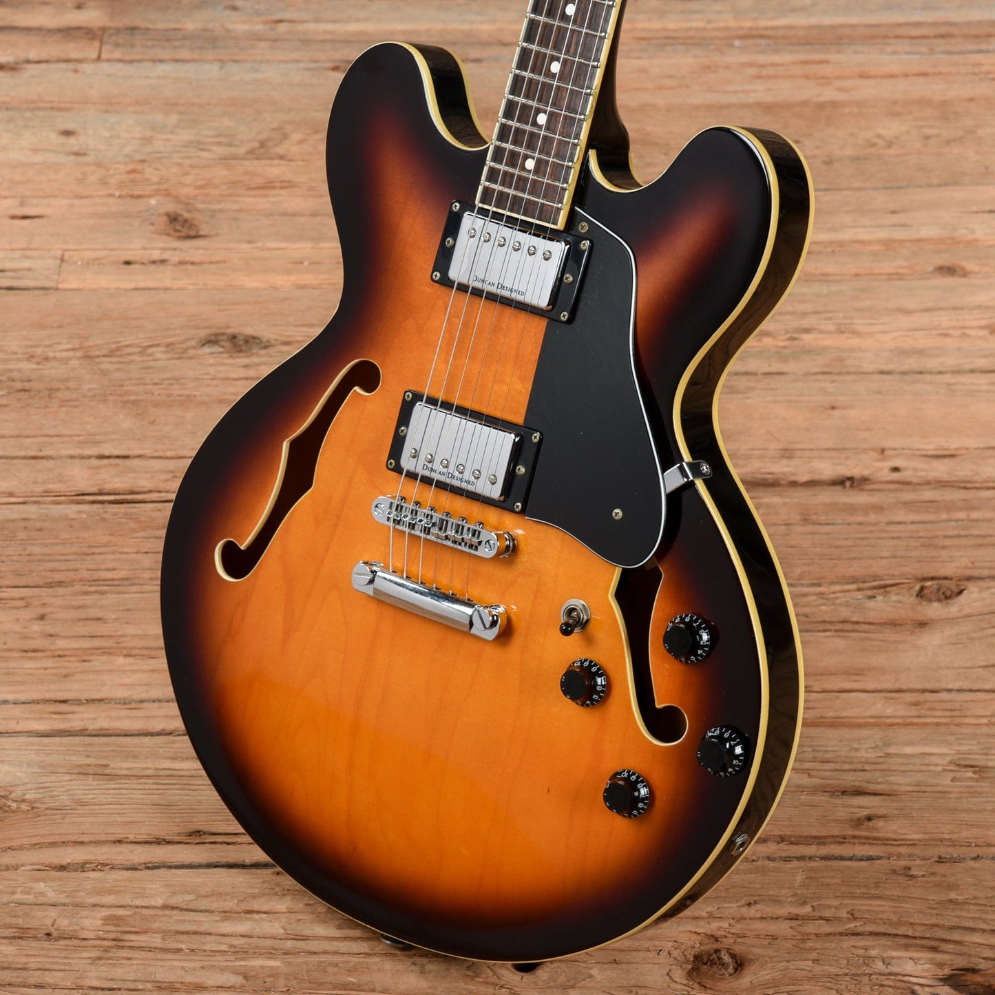 Hamer Echotone Sunburst Electric Guitars / Semi-Hollow