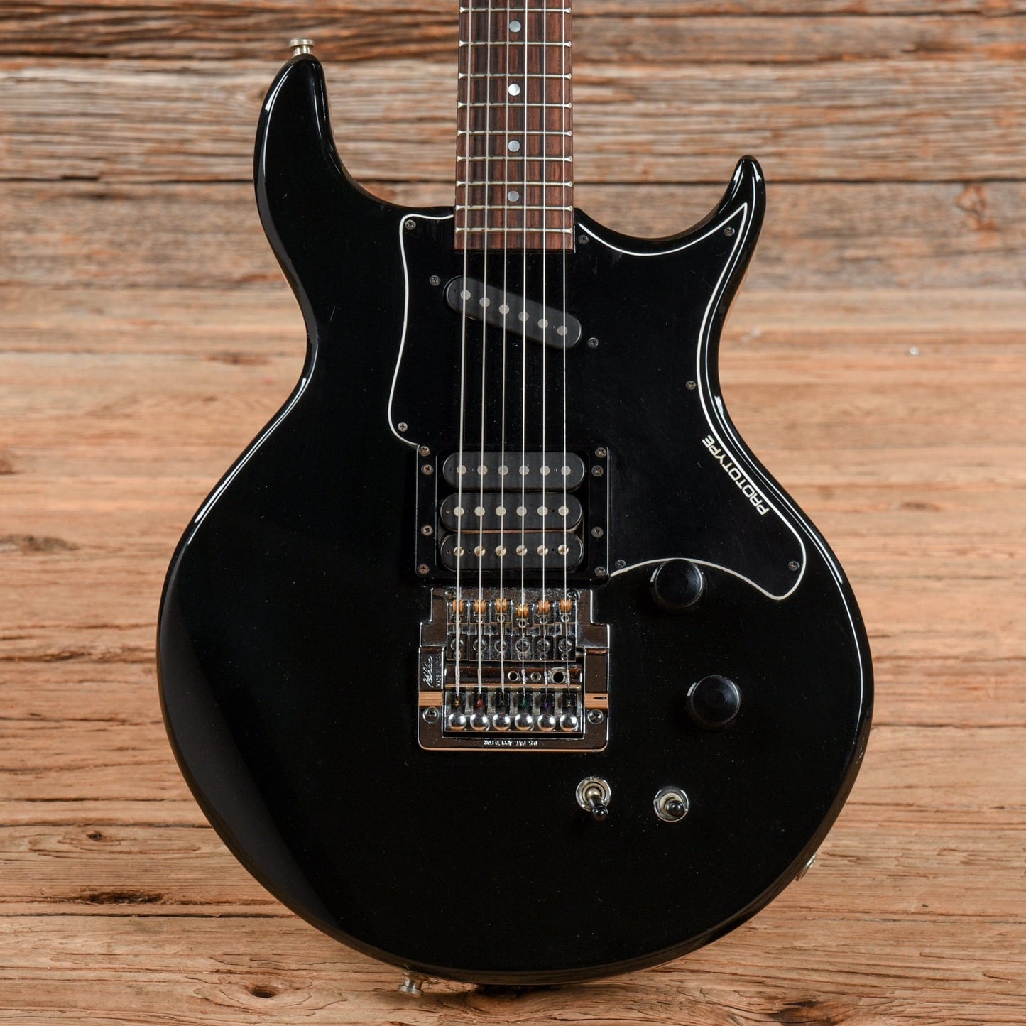 Hamer Prototype Black 1984 Electric Guitars / Solid Body