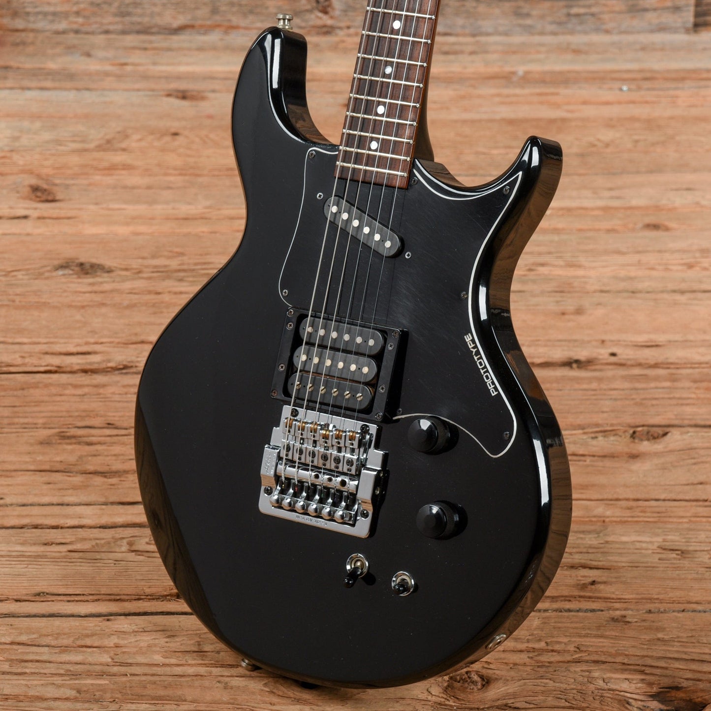 Hamer Prototype Black 1984 Electric Guitars / Solid Body