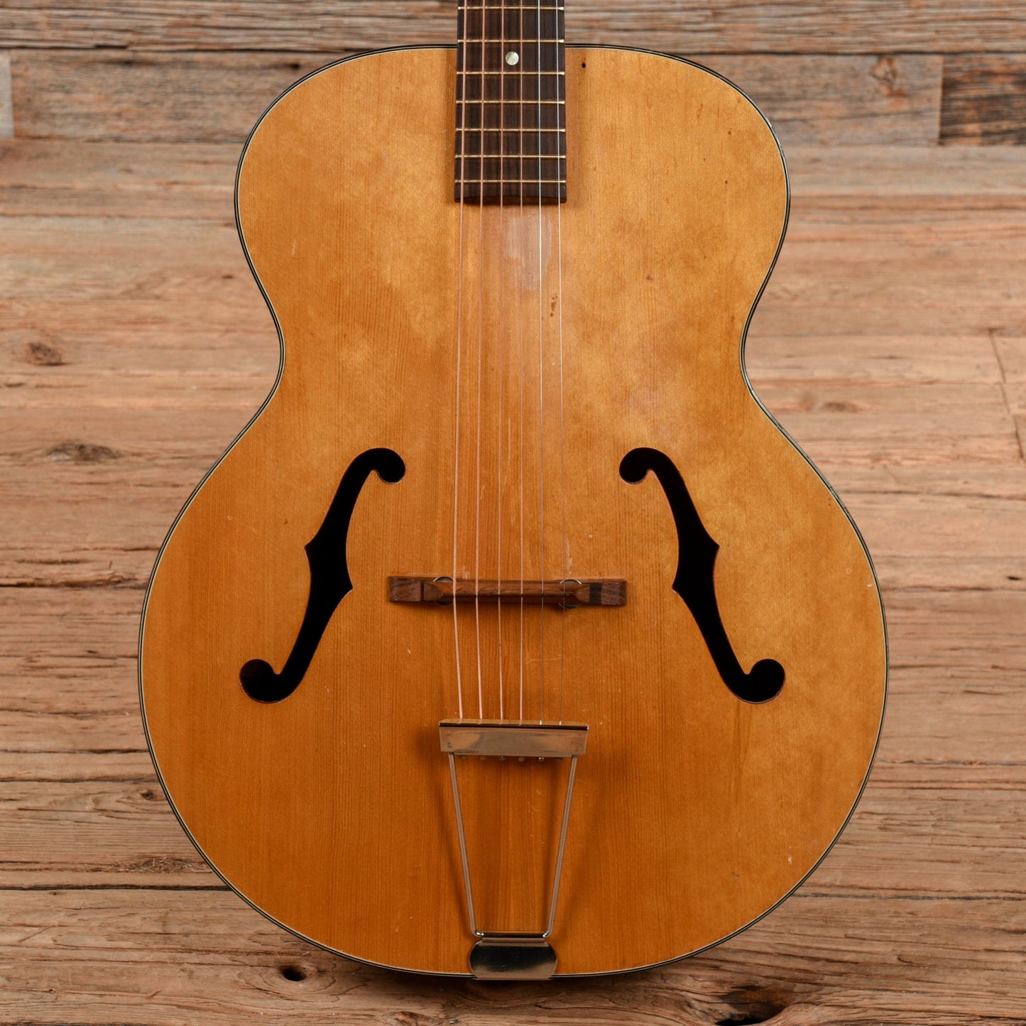 Harmony Patrician Archtop Natural 1950s Acoustic Guitars / Archtop