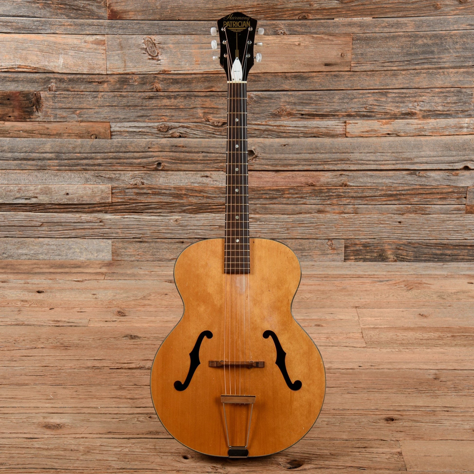 Harmony Patrician Archtop Natural 1950s Acoustic Guitars / Archtop