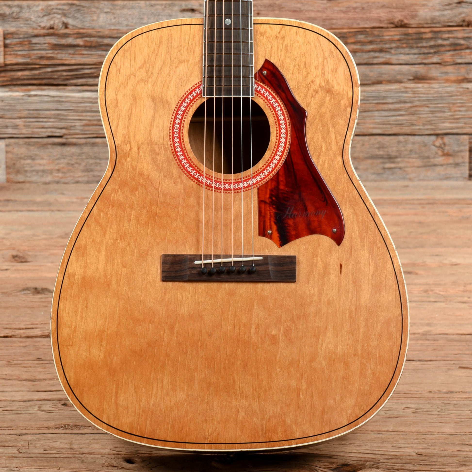 Harmony Sovereign H-158 X-Braced Conversion Natural 1969 Acoustic Guitars / Dreadnought