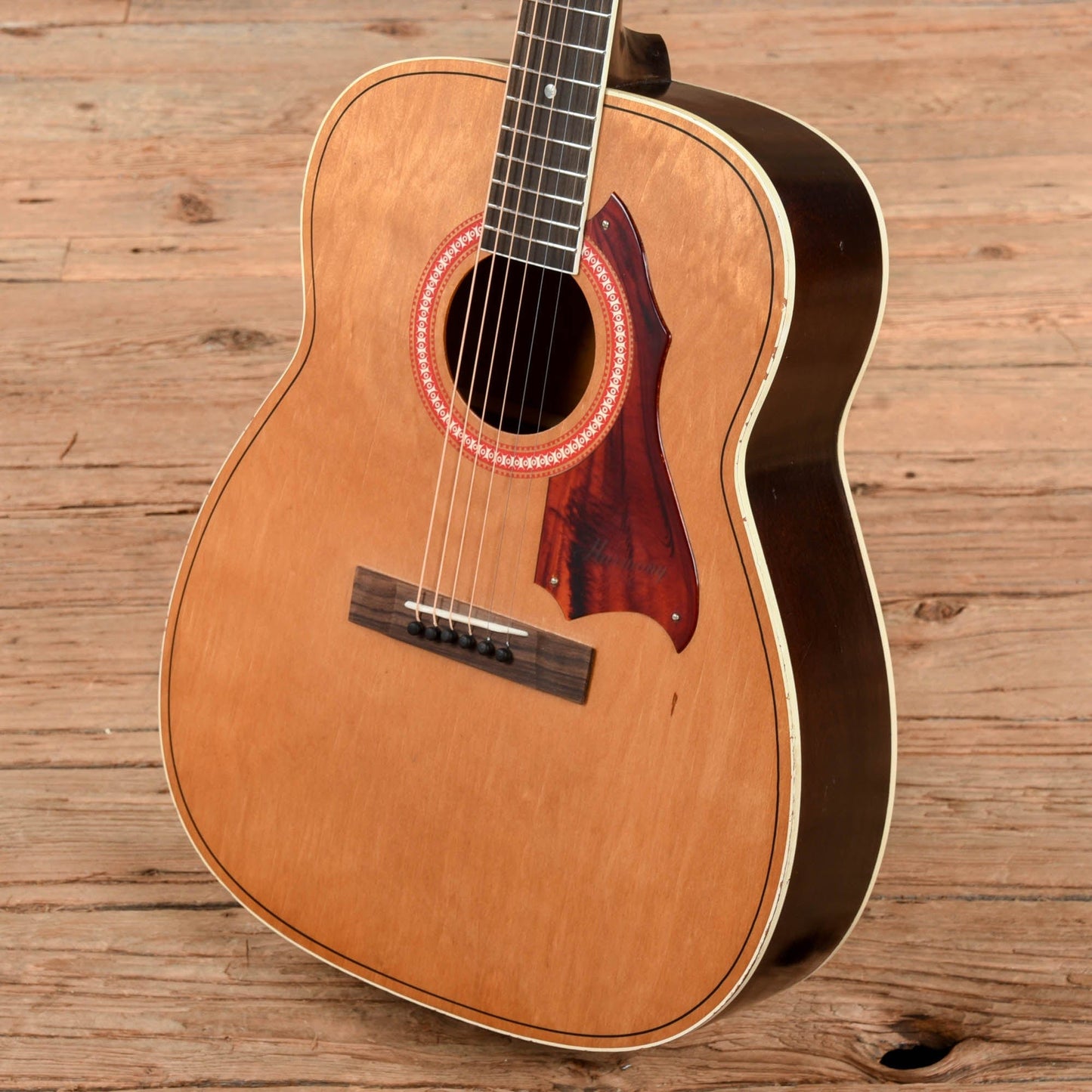 Harmony Sovereign H-158 X-Braced Conversion Natural 1969 Acoustic Guitars / Dreadnought