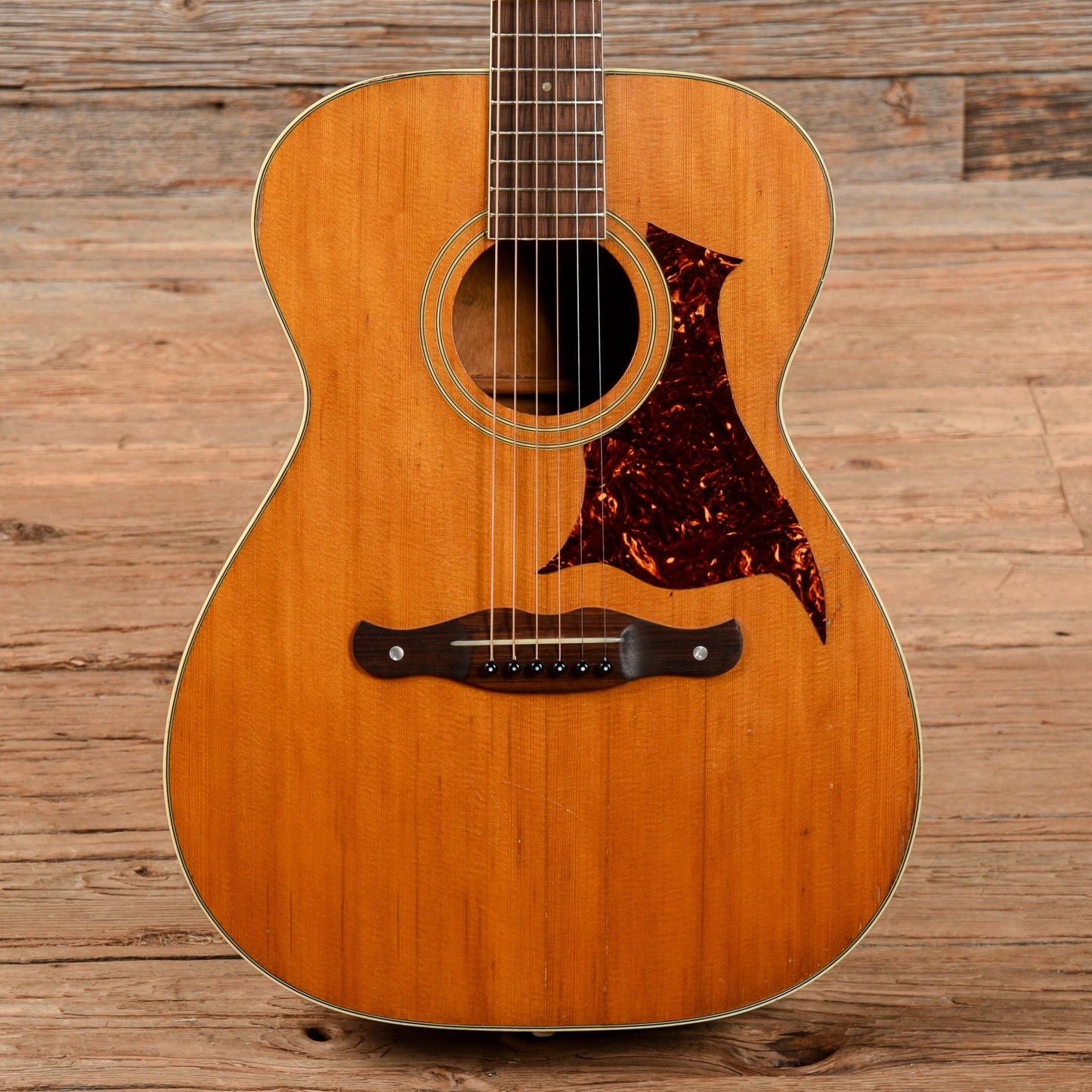 Harmony H168 Natural 1968 Acoustic Guitars / OM and Auditorium