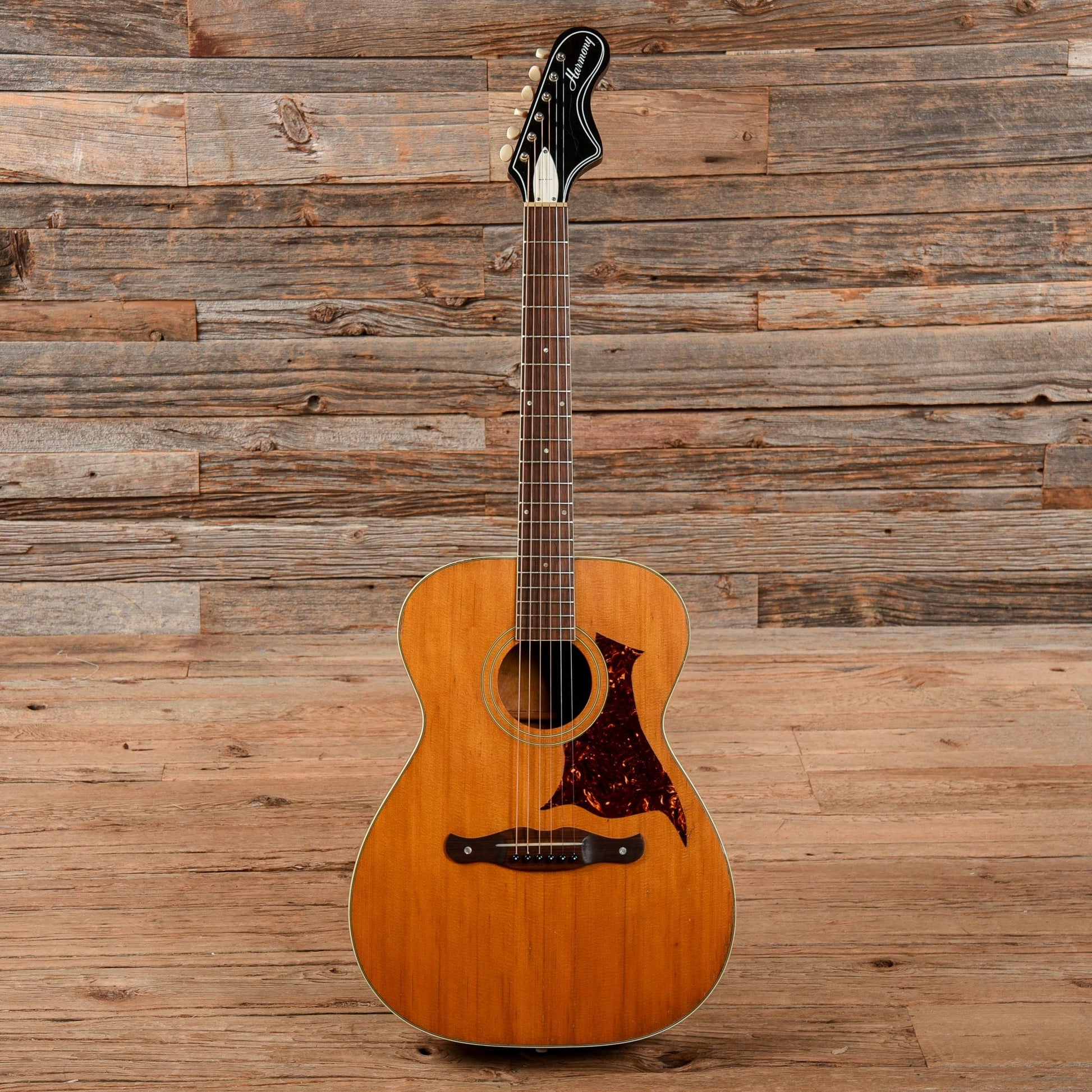 Harmony H168 Natural 1968 Acoustic Guitars / OM and Auditorium