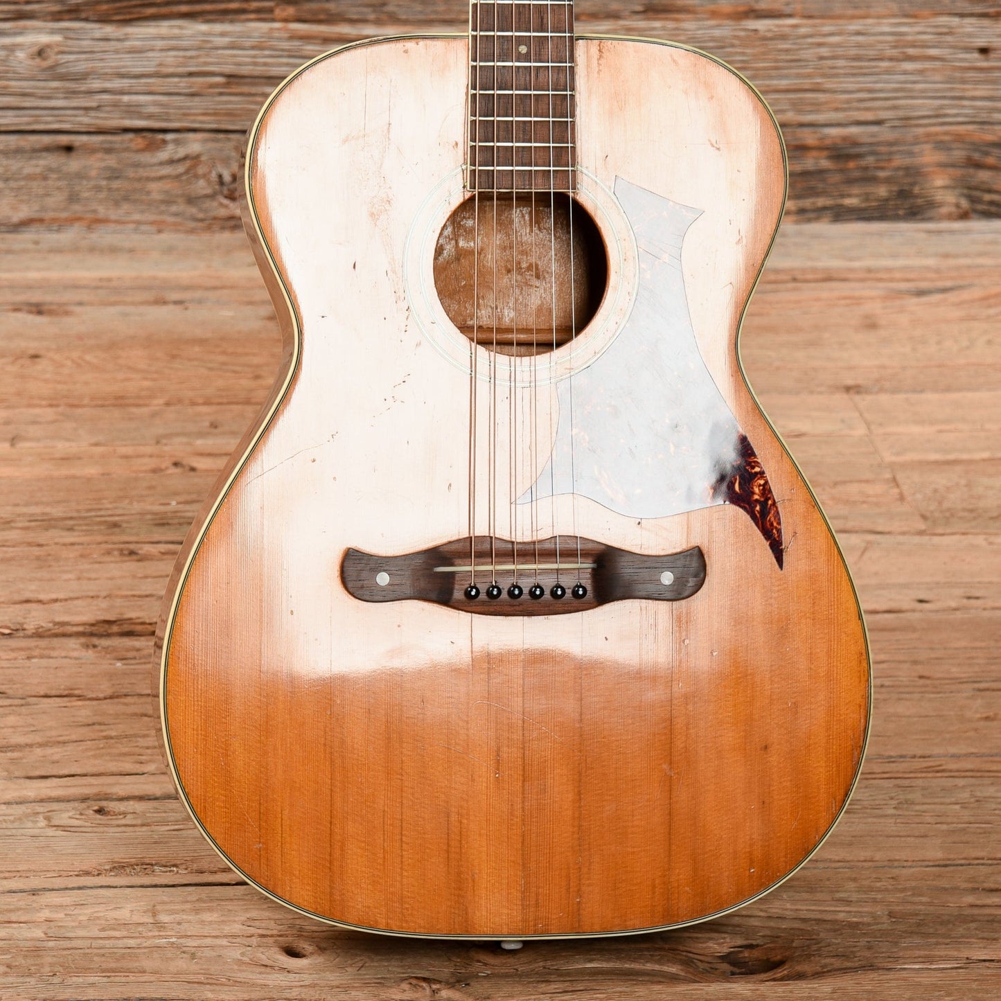 Harmony H168 Natural 1968 Acoustic Guitars / OM and Auditorium