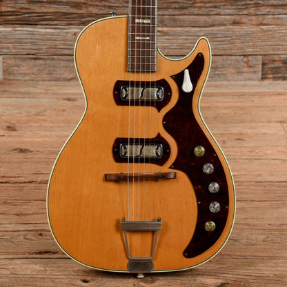 Harmony Stratotone Jupiter Natural 1958 Electric Guitars / Hollow Body