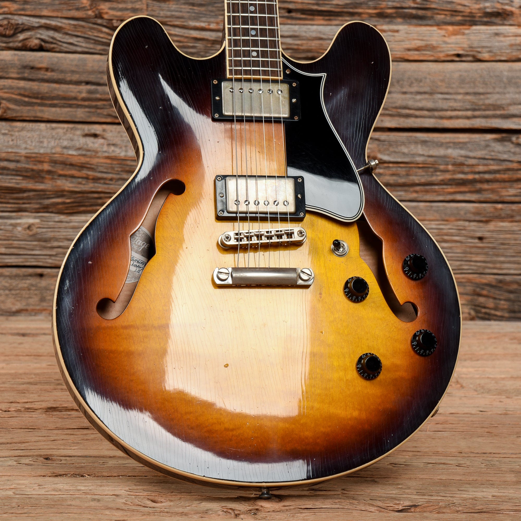 Heritage H-535 Artisan Aged Sunburst 2018 Electric Guitars / Semi-Hollow