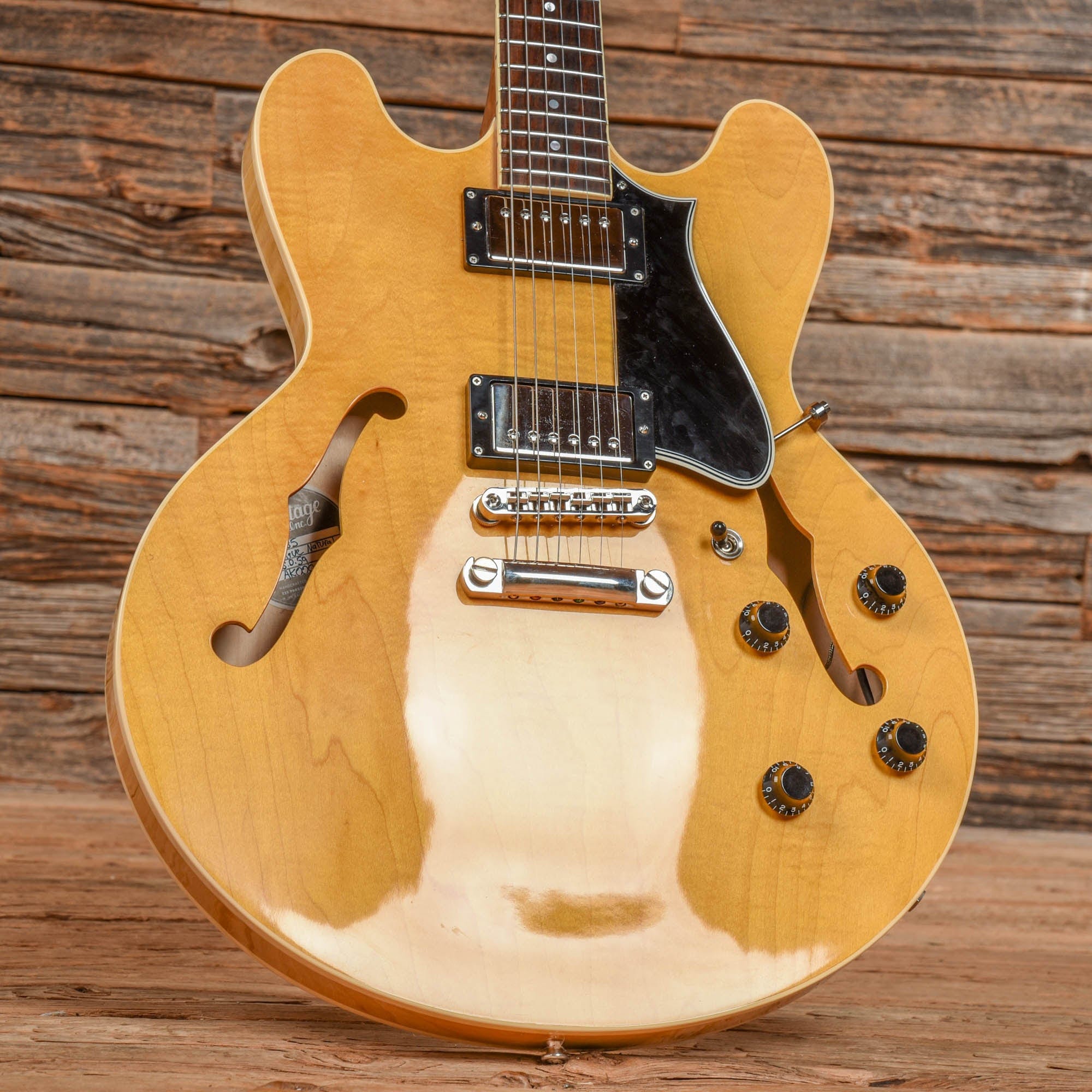 Heritage H-535 Standard Antique Natural 2020 Electric Guitars / Semi-Hollow