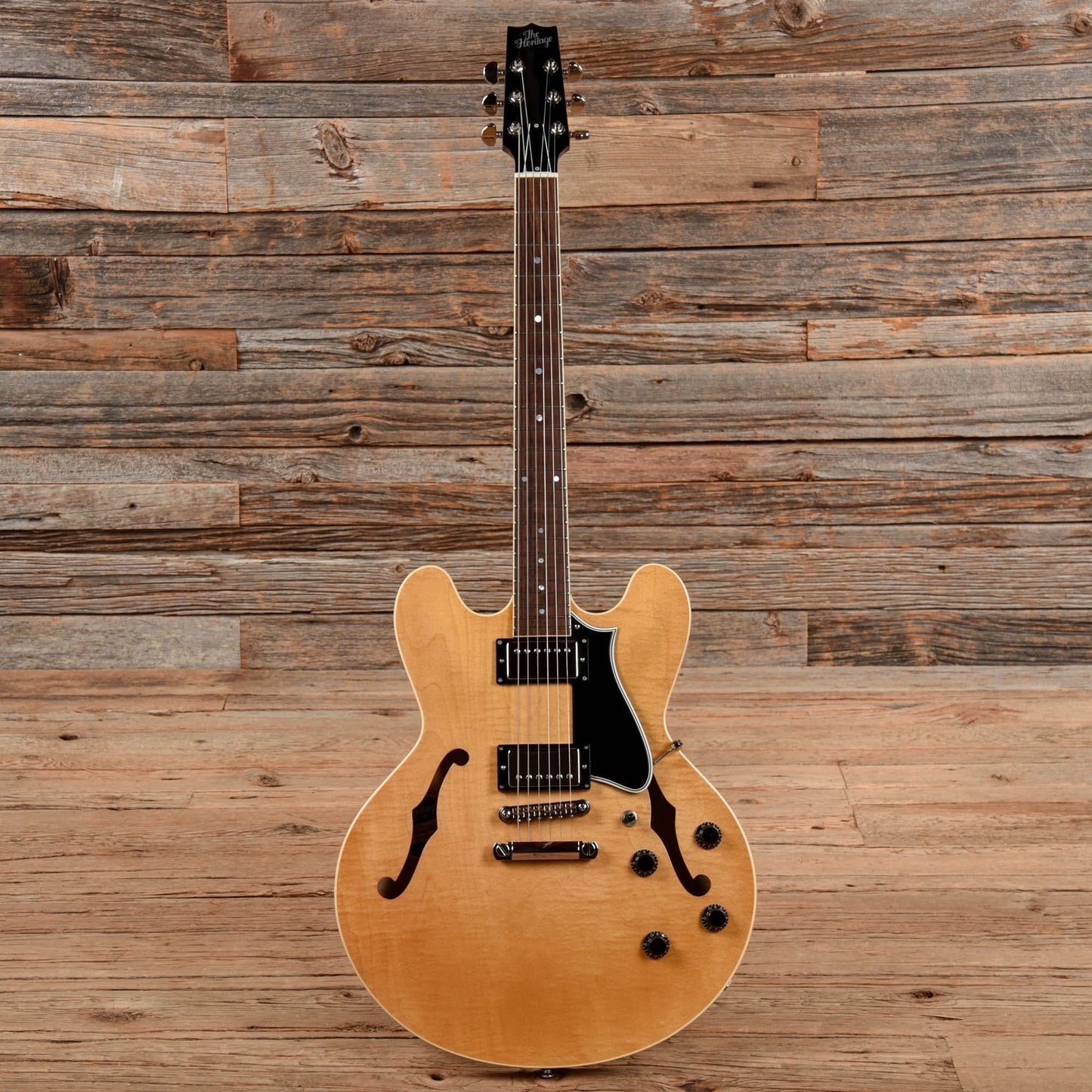 Heritage H-535 Standard Natural 2020 Electric Guitars / Semi-Hollow