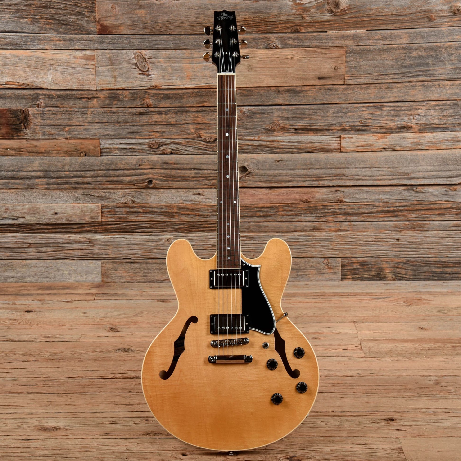 Heritage H-535 Standard Natural 2020 Electric Guitars / Semi-Hollow