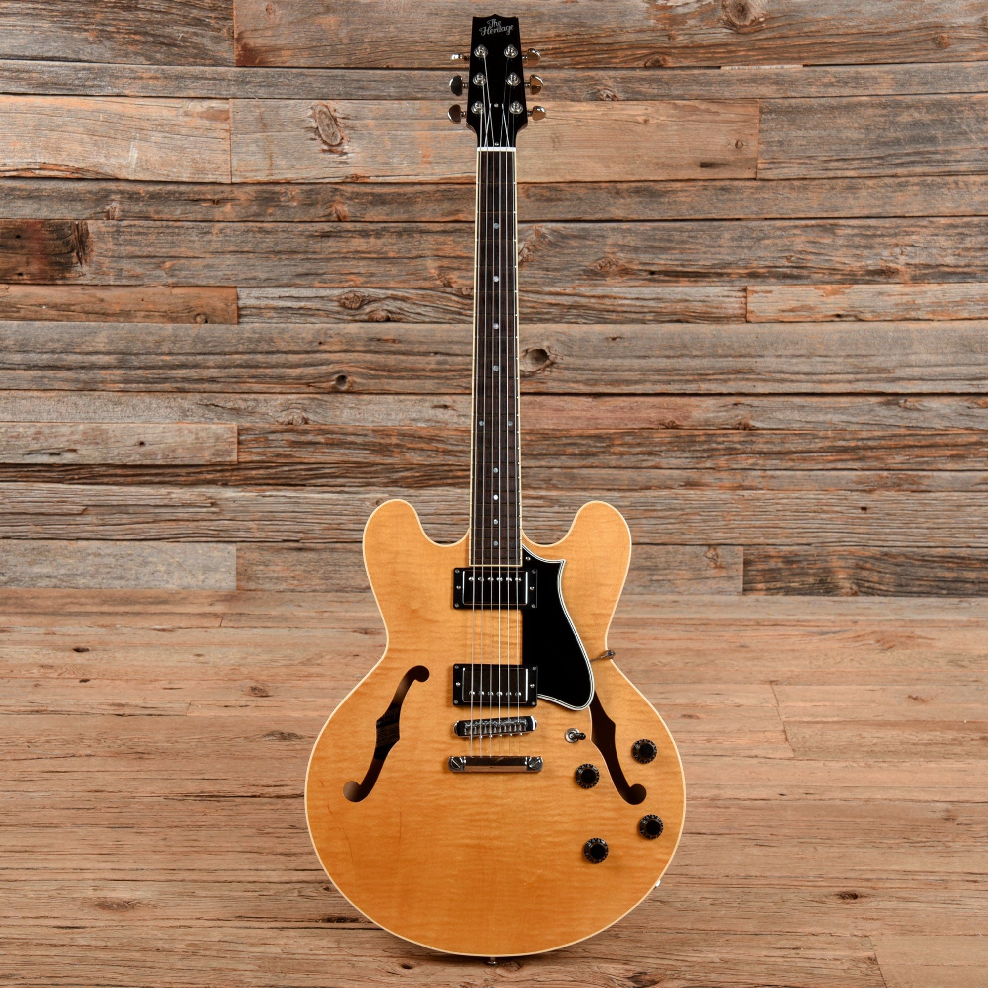 Heritage H-535 Standard Natural Electric Guitars / Semi-Hollow