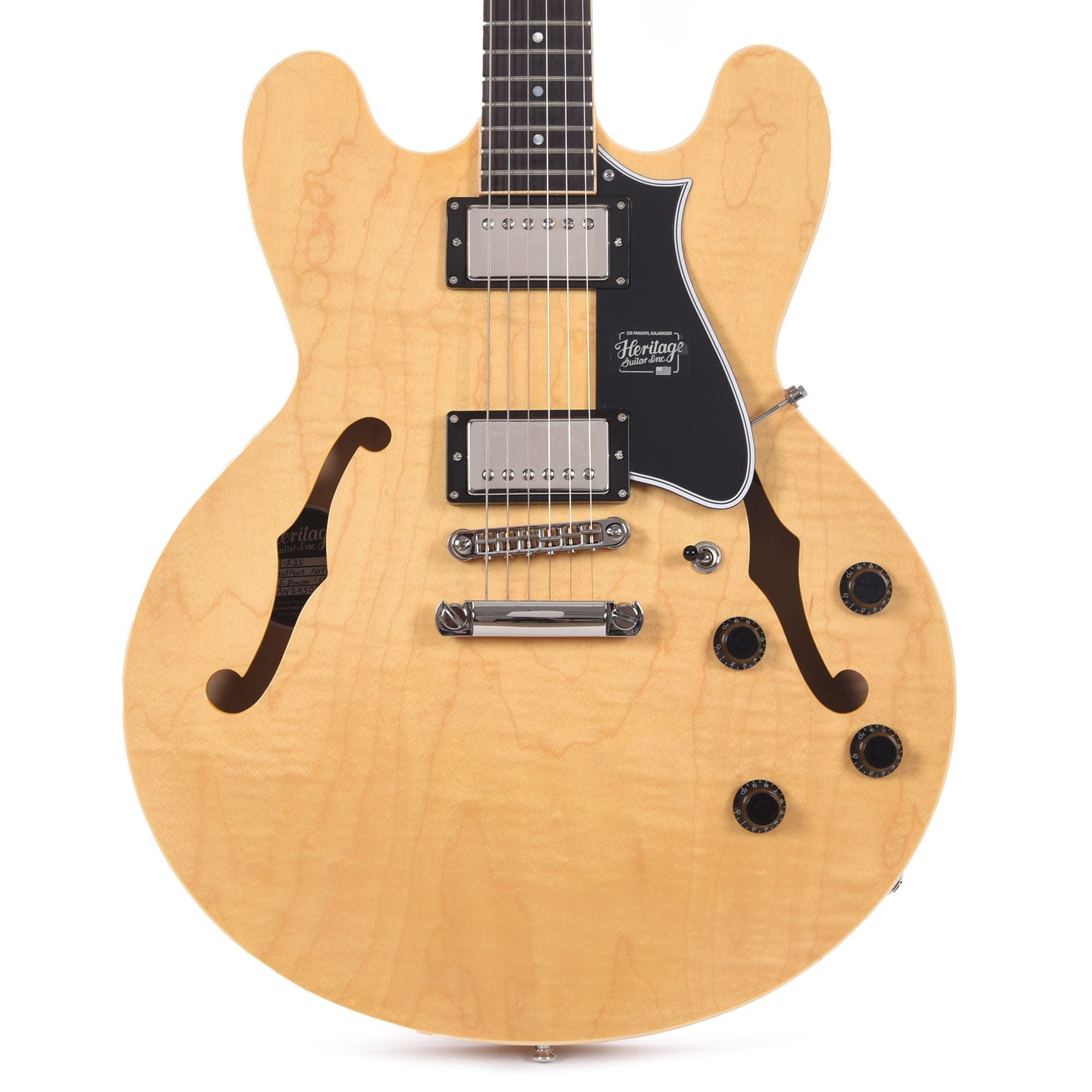 Heritage Standard H-535 Semi-Hollow Body Antique Natural Electric Guitars / Semi-Hollow