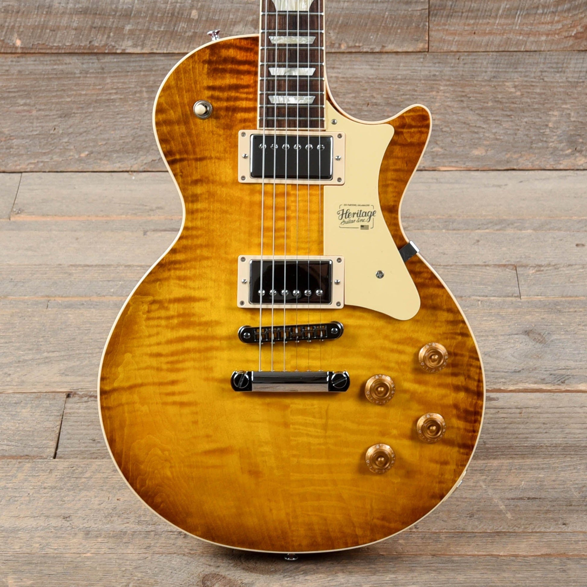 Heritage Standard H-150 Dirty Lemon Burst Electric Guitars / Solid Body